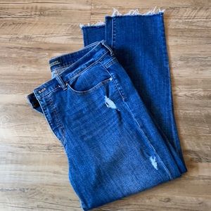 Talbots Distressed Ankle Jeans